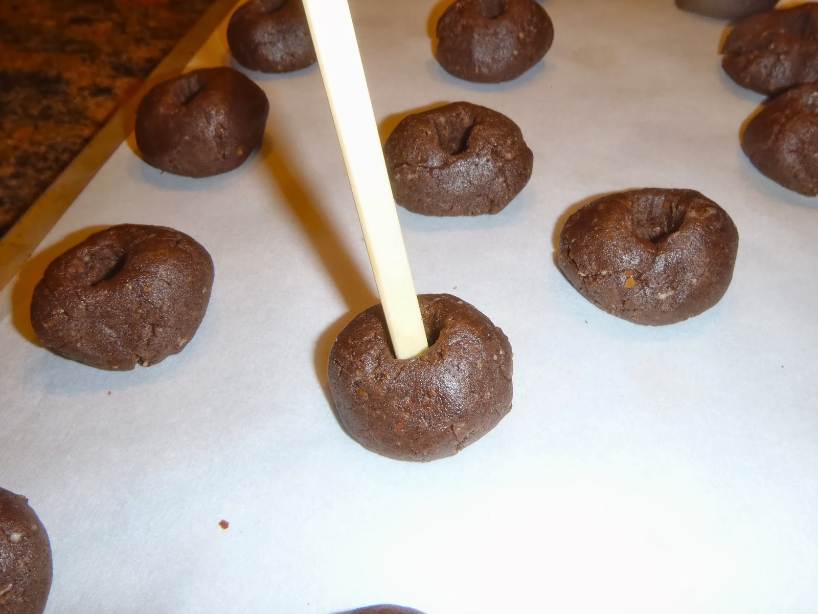 Slovenian Roots Quest Ajdovčki, or Buckwheat Thumbprint Cookies