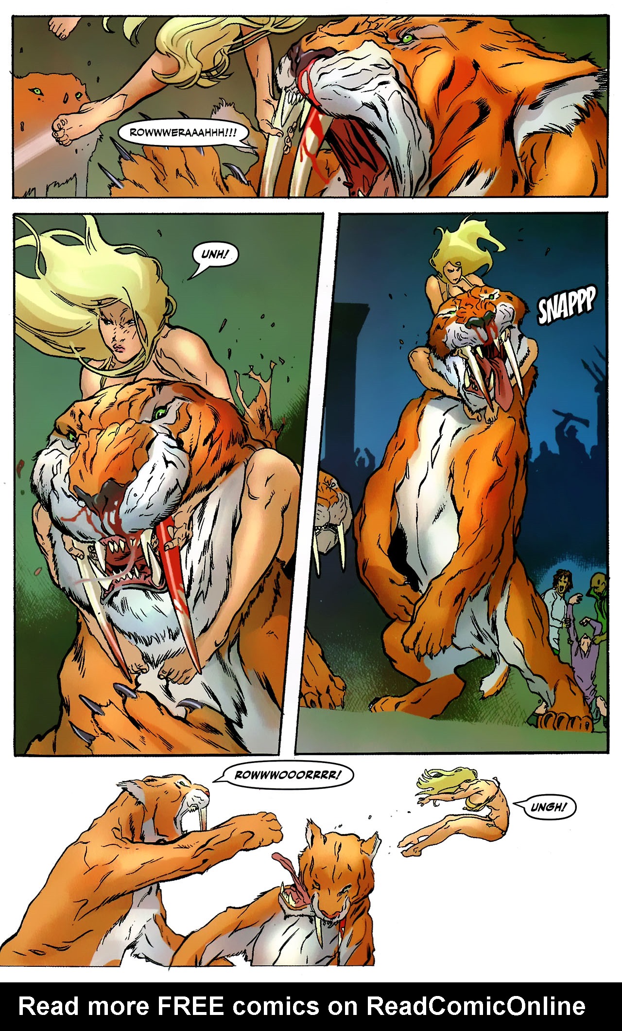 Read online Shanna the She-Devil: Survival of the Fittest comic -  Issue #3 - 6