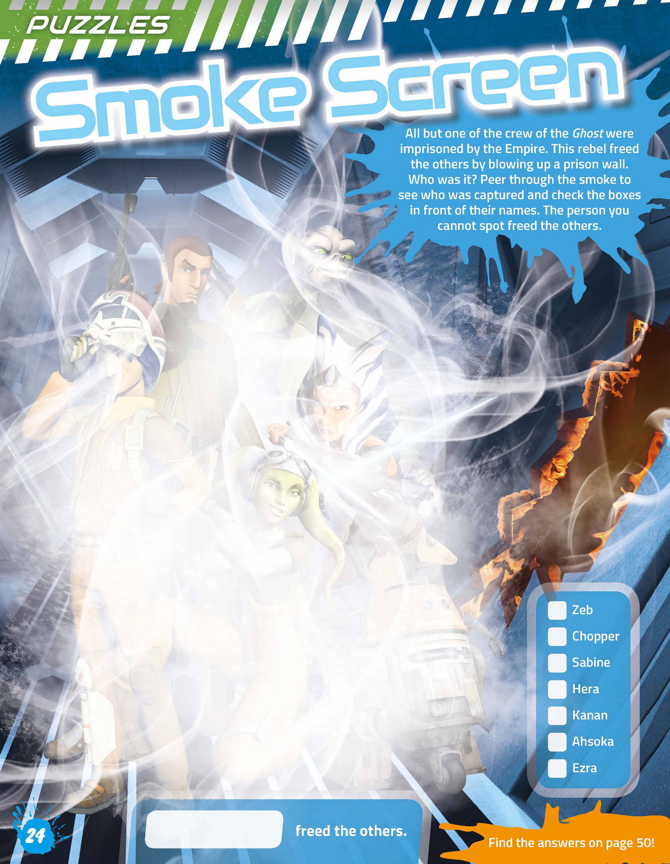 Read online Star Wars Rebels Magazine comic -  Issue #7 - 24