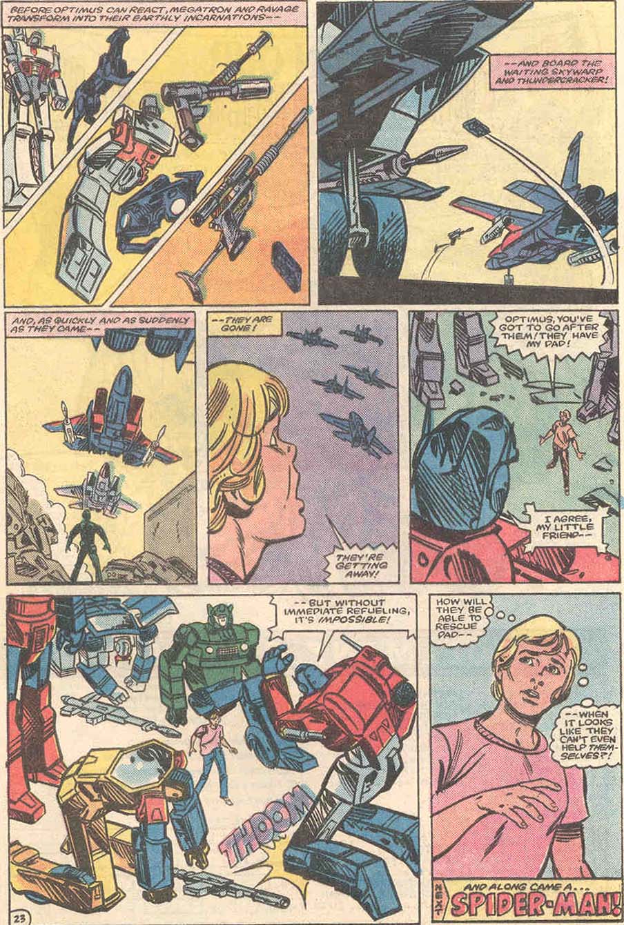 Read online The Transformers (1984) comic -  Issue #2 - 24