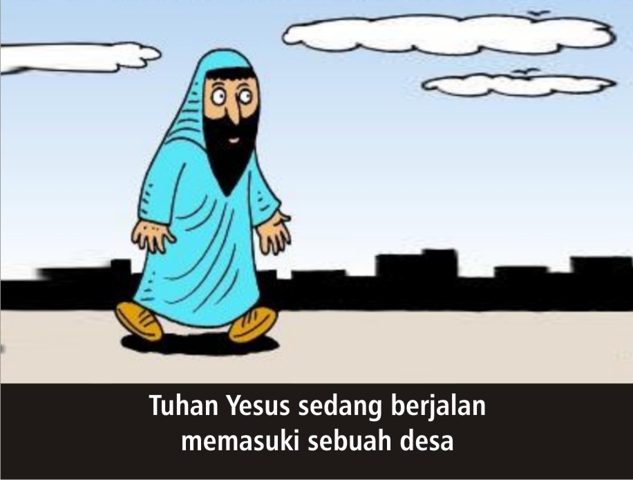 Komik Alkitab Anak: Tuhan Yesus Menyembuhkan 10 Orang Kusta