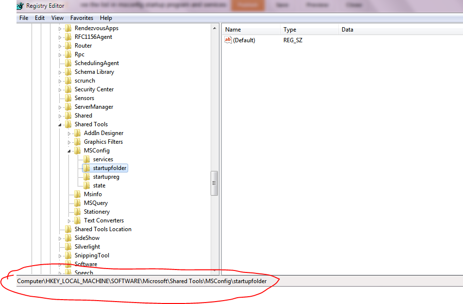 remove the list in msconfig startup program and services