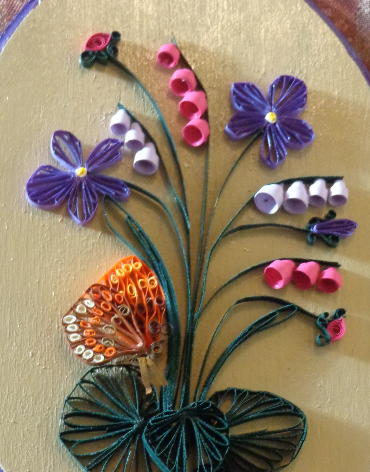 Quilling Made Easy A design from Beautiful quilling step by step.