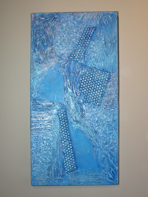 BluKatKraft: How to Easily Create Texture in Acrylic Paintings