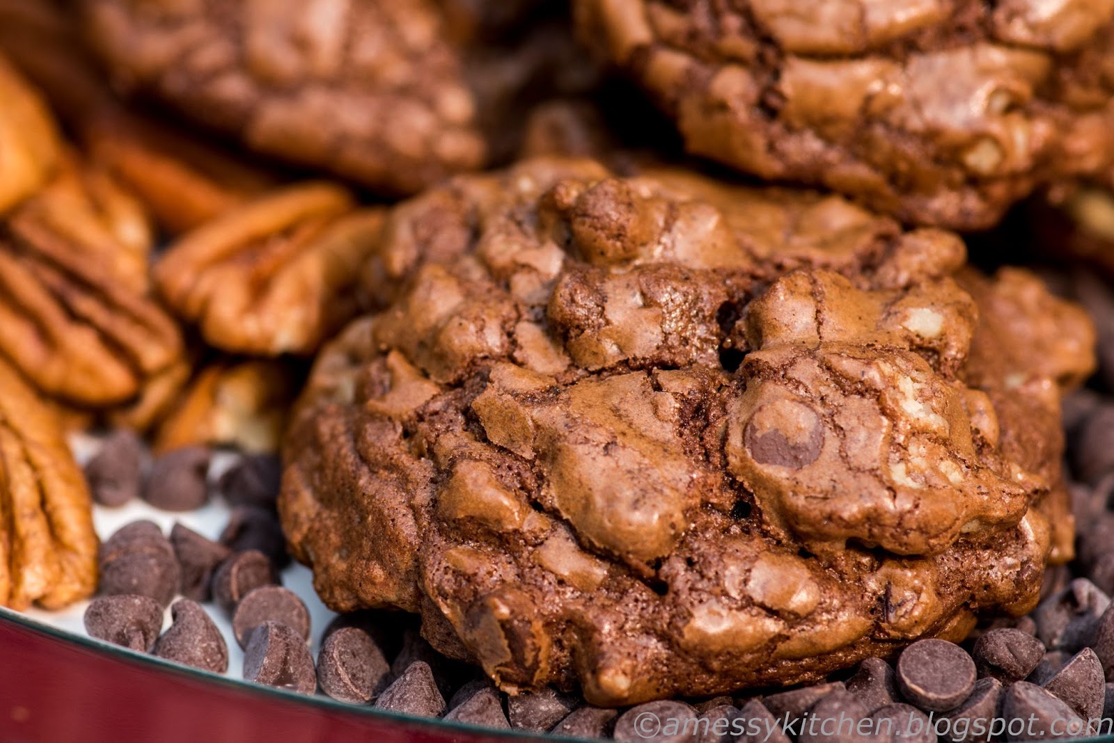 Small Batch Chewy Chocolate Brownie Cookies
