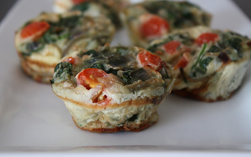 Universal Eater Spinach & Onion Egg Muffins