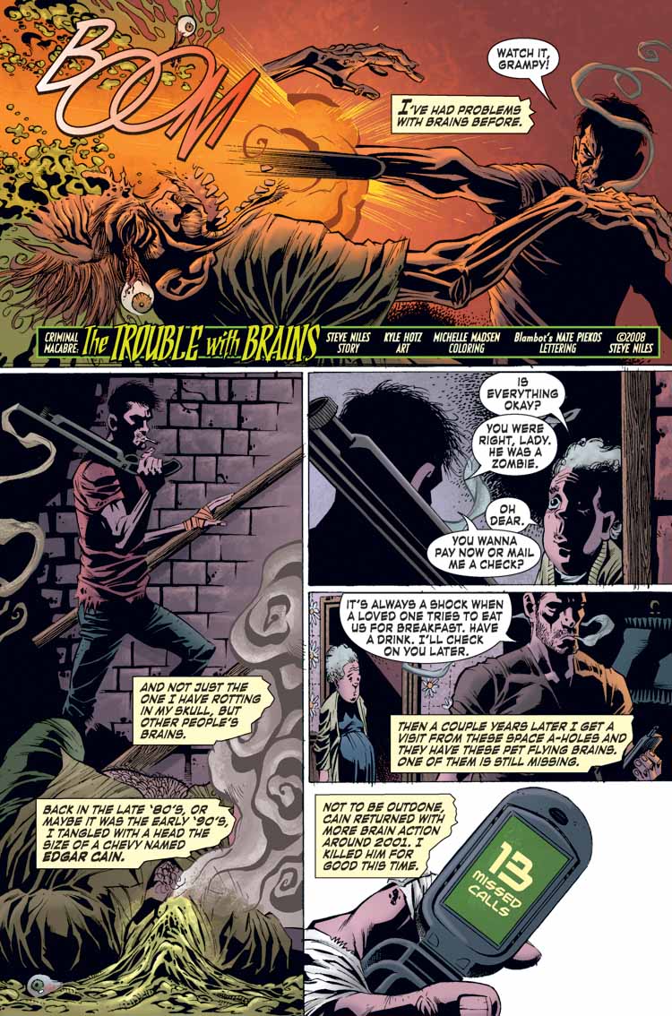 Read online MySpace Dark Horse Presents comic -  Issue #9 - 12