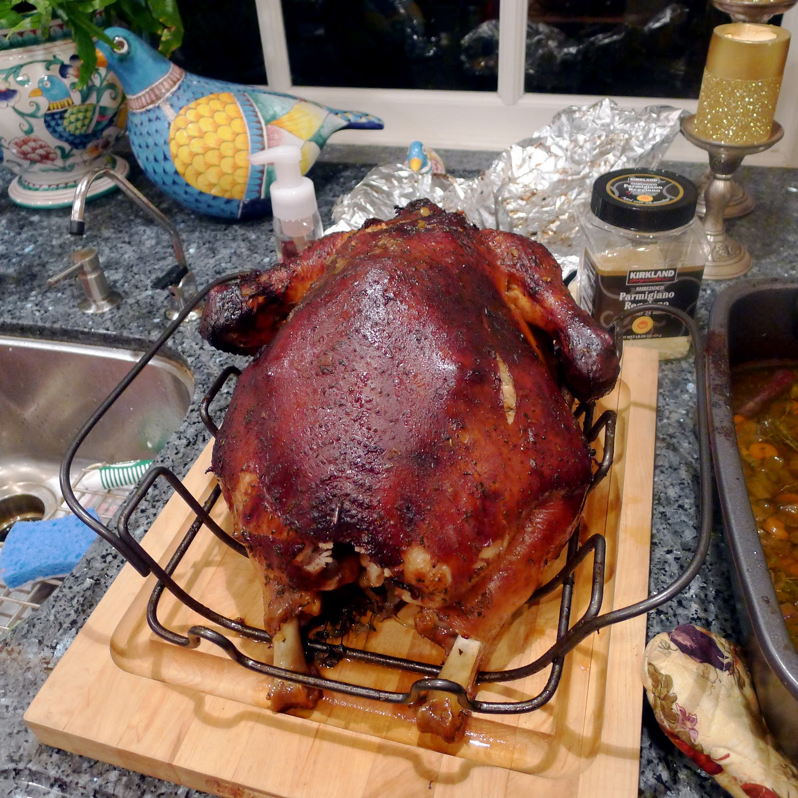 newFOOD tuesdayz Brined and Herb Roasted Turkey Part II + Herbed Butter