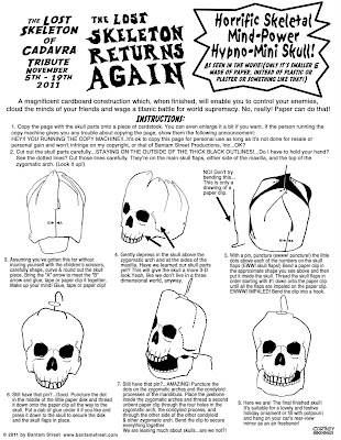 Doo Wacka Doodles: Make Your Own 'Lost Skeleton Returns Again' Horrific ...