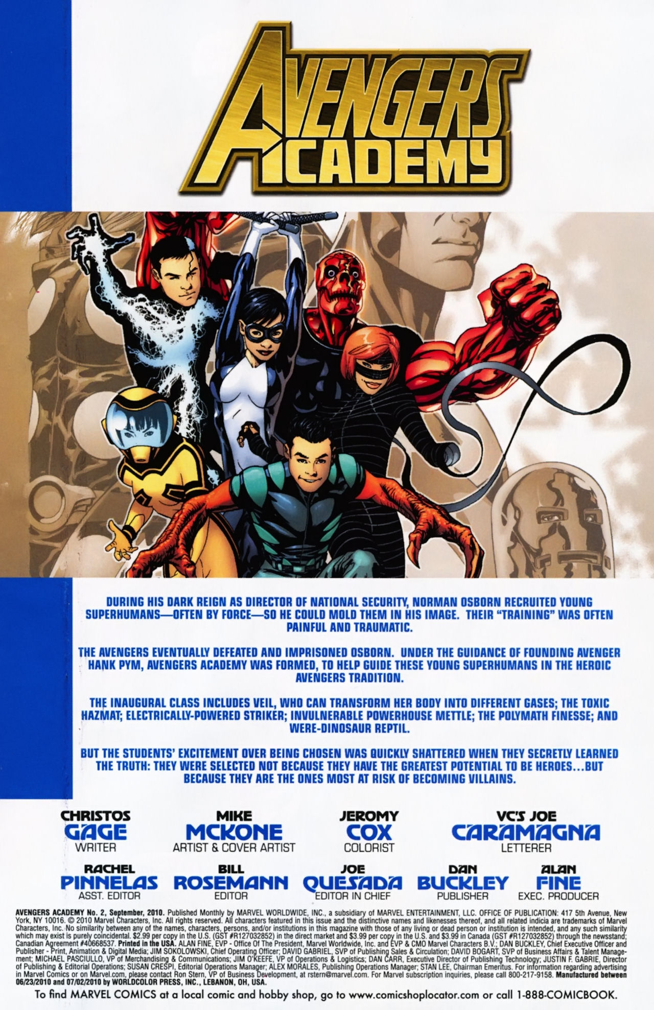 Read online Avengers Academy comic -  Issue #2 - 3
