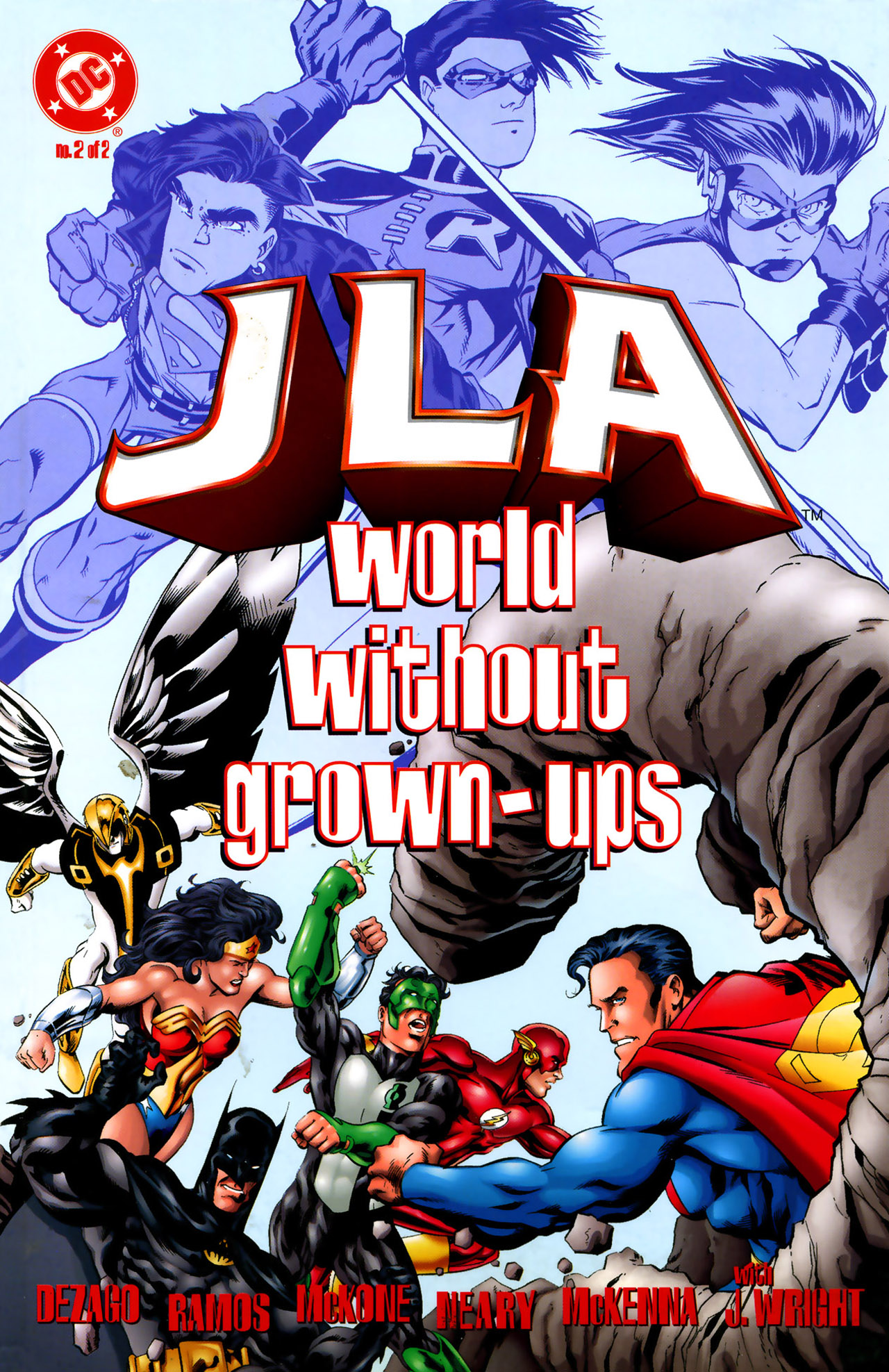 Read online JLA: World Without Grown-Ups comic -  Issue #2 - 2