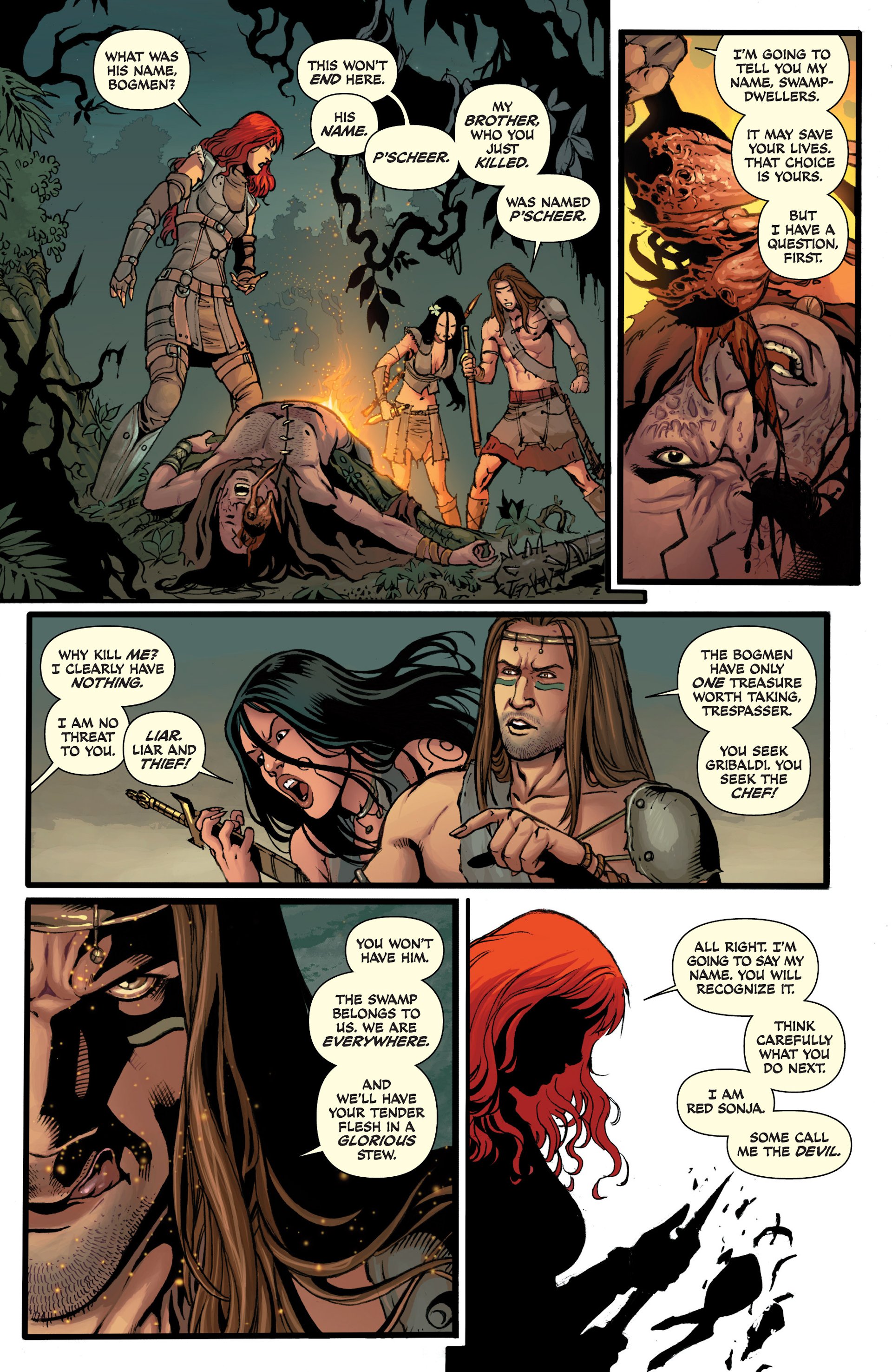 Read online Red Sonja (2013) comic -  Issue #7 - 10