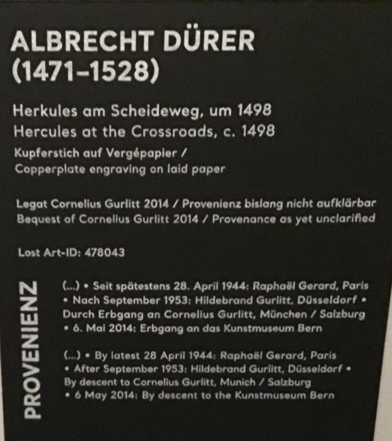 Open Art Data Provenance Research