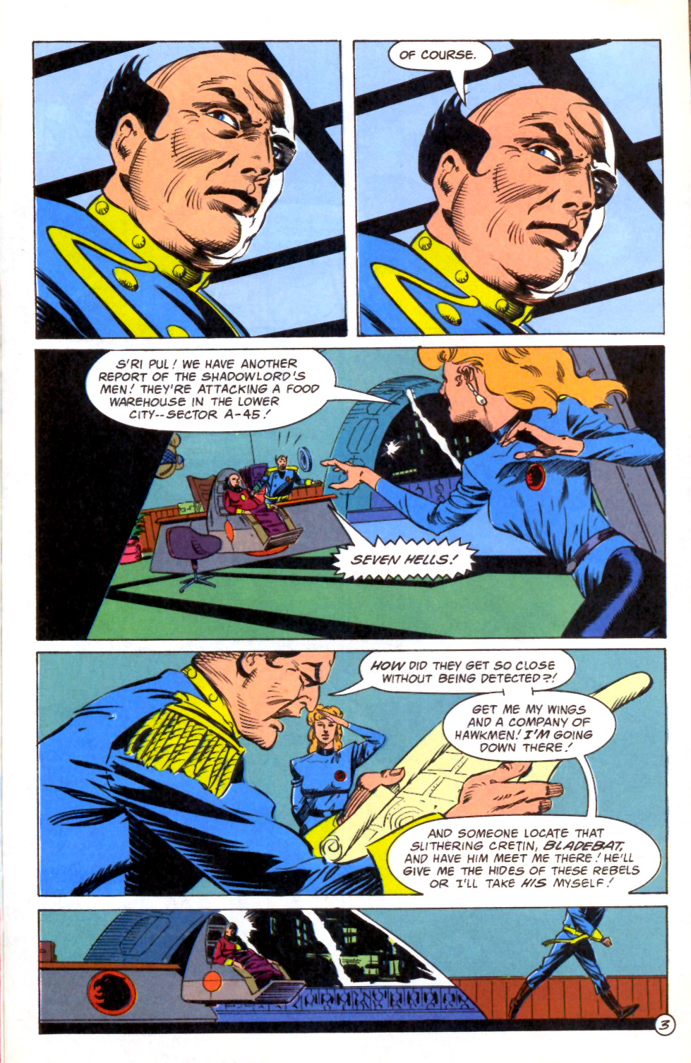 Read online Hawkworld (1990) comic -  Issue #24 - 4