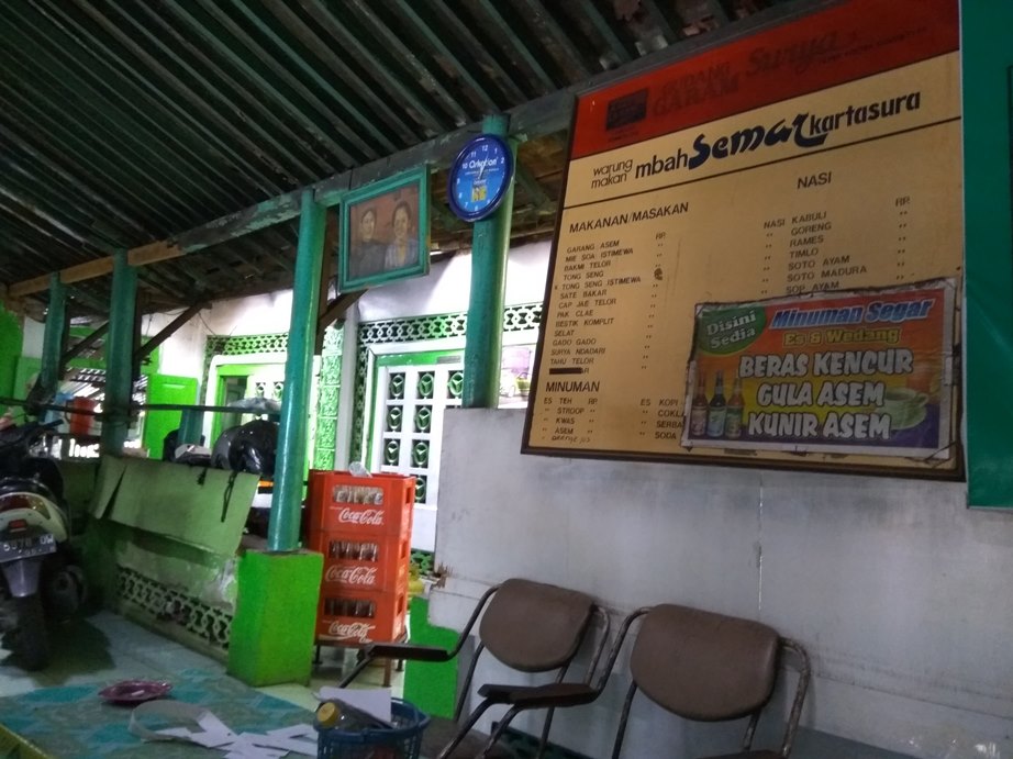 A Note To Remember Garang Asem Lezat Di Mbah Semar