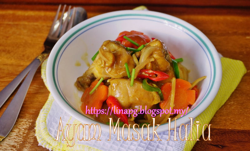 Ayam Masak Halia Resepi Mudah Dan Sedap TERATAK MUTIARA KASIH