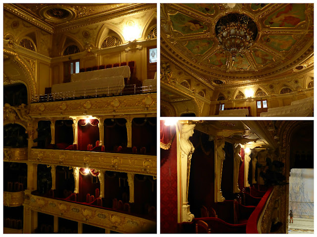 interior of the Lviv Opera House
