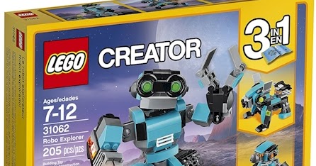 Daily Cheapskate Lowest Price Lego Creator Robo Explorer 3 In 1