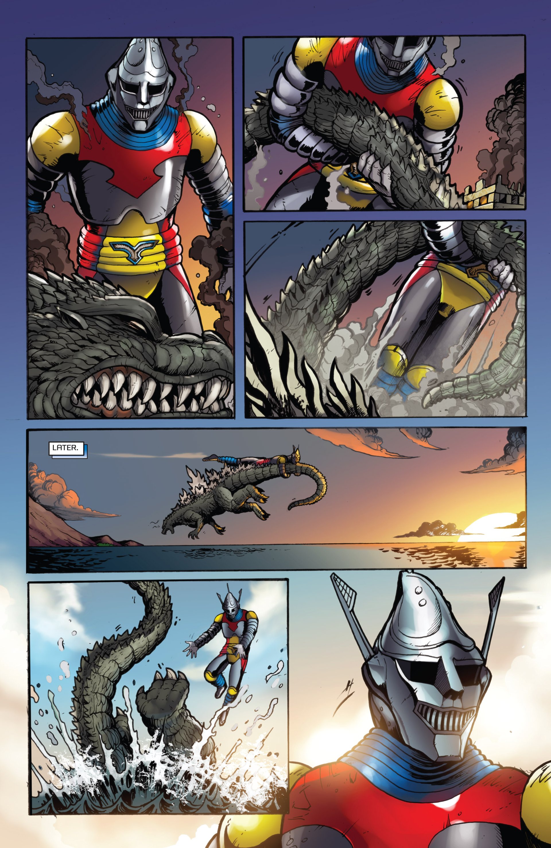 Read online Godzilla: Rulers of Earth comic -  Issue #7 - 17