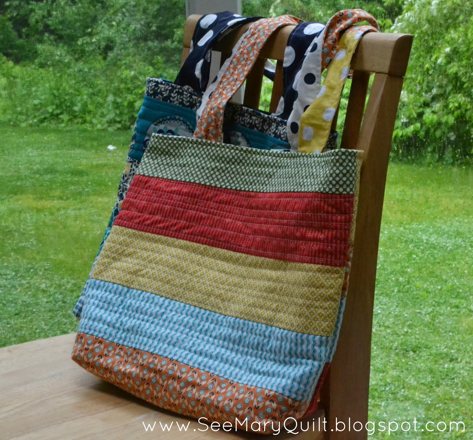 Teacher’s Joy | Handmade Quilted Tote main image 1
