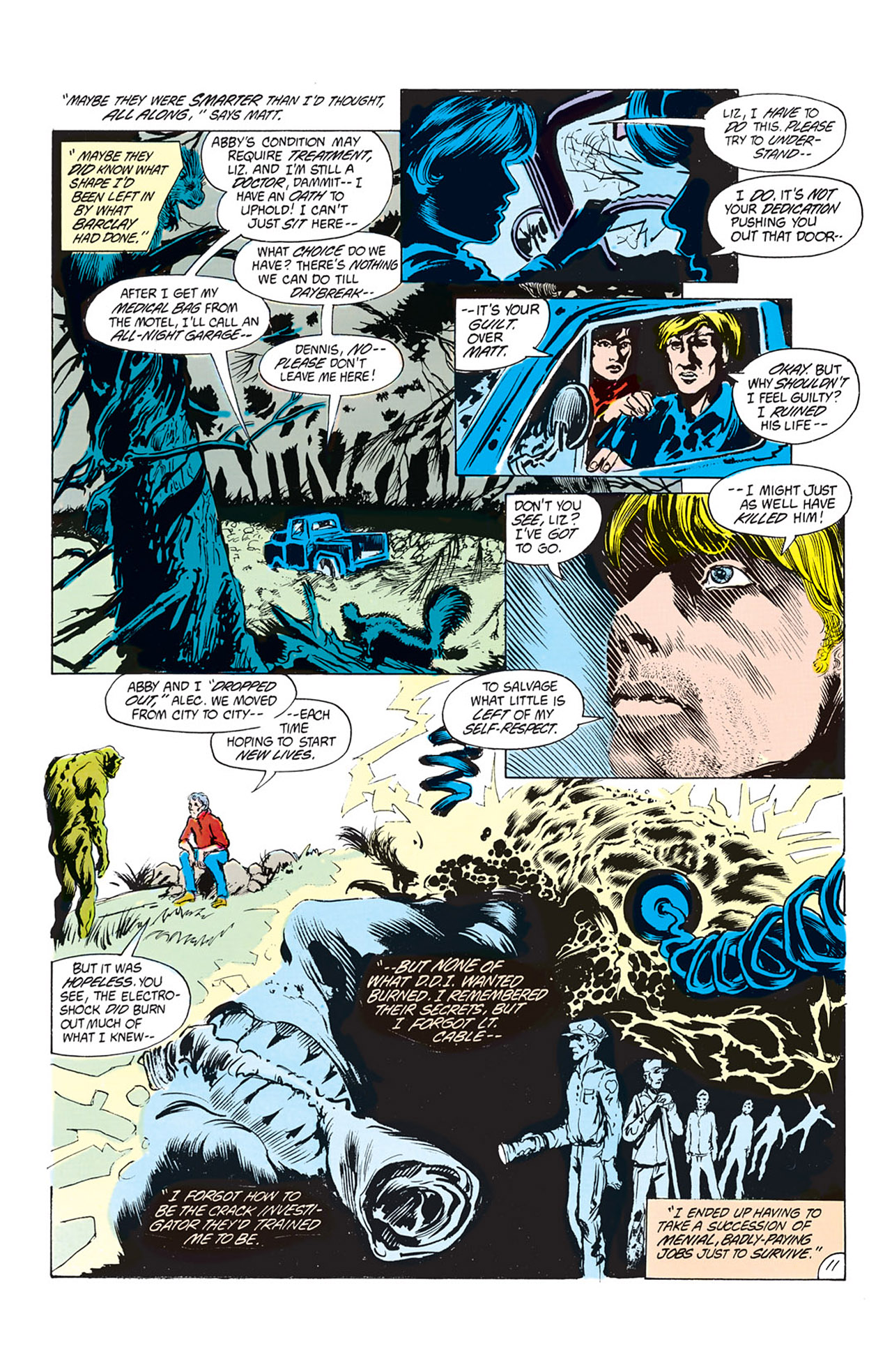 Read online Swamp Thing (1982) comic -  Issue #19 - 11