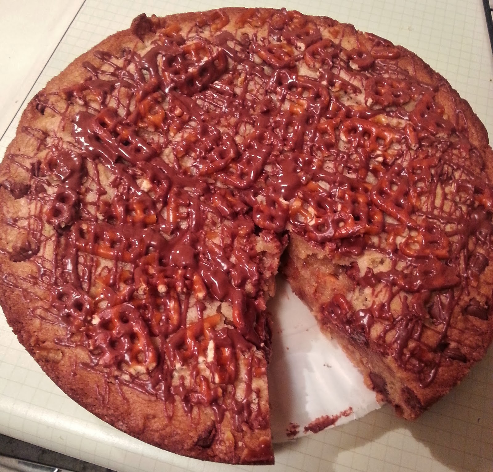 Kim's Kitchen Pretzel Chocolate Chip Cookie Bars