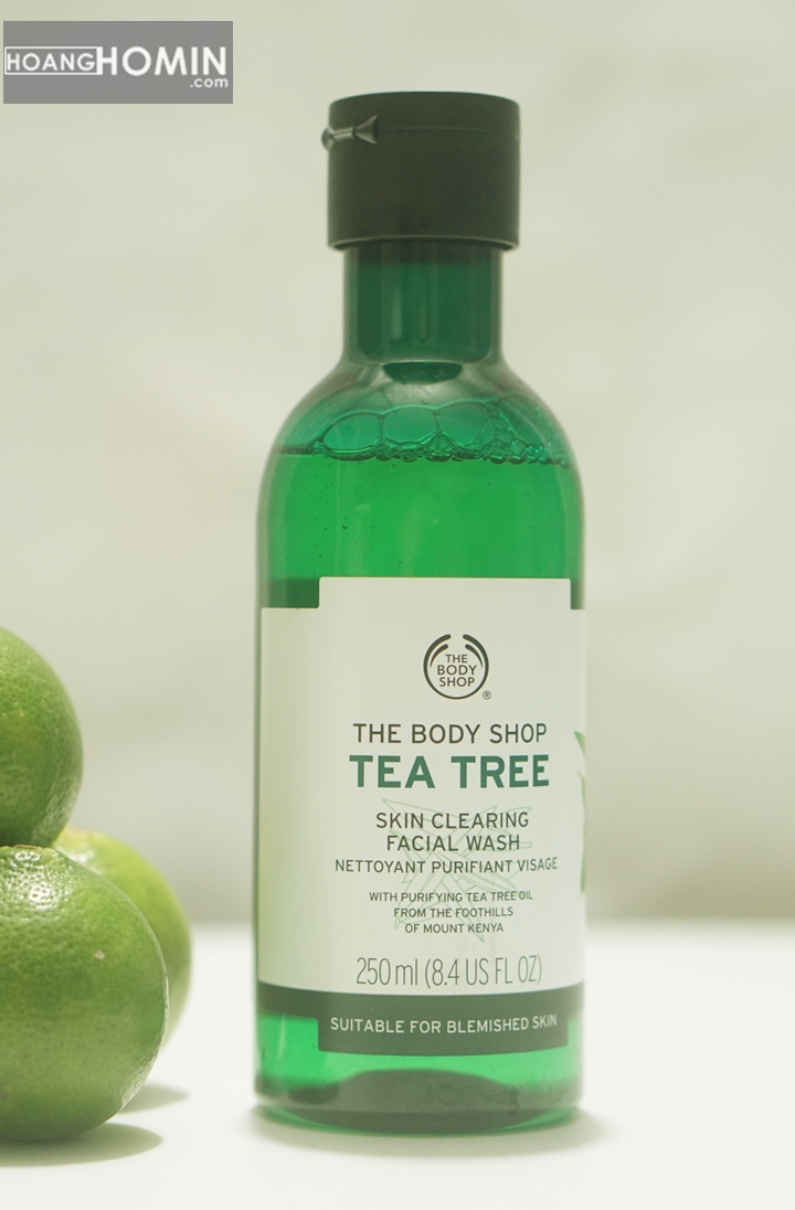 Sữa rửa mặt The Body Shop Tea Tree Skin Clearing Facial Wash 4