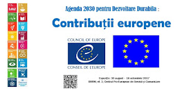 Expoziția ”Contribuții europene la Agenda 2030 pentru Dezvoltare Durabilă”