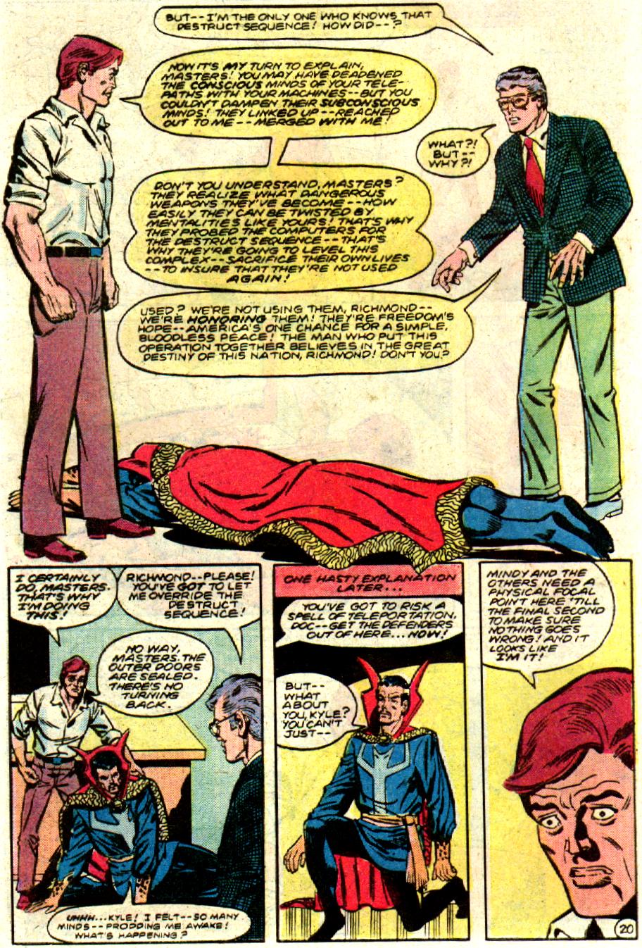 Read online Captain America (1968) comic -  Issue #268b - 21