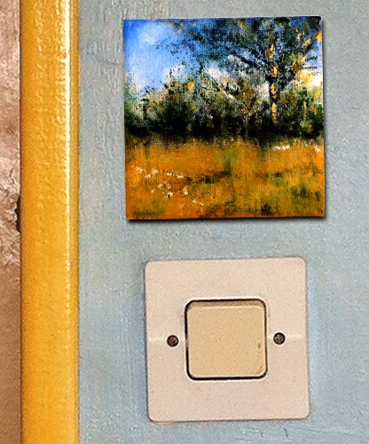 Photo of under the apple tree painting on wall £20