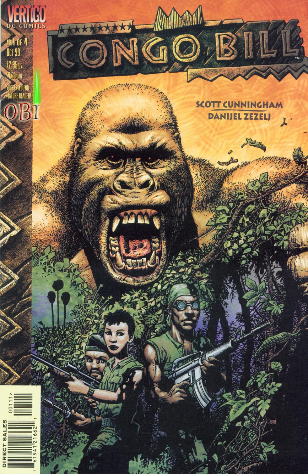 Read online Congo Bill (1999) comic - Issue #1 - 1