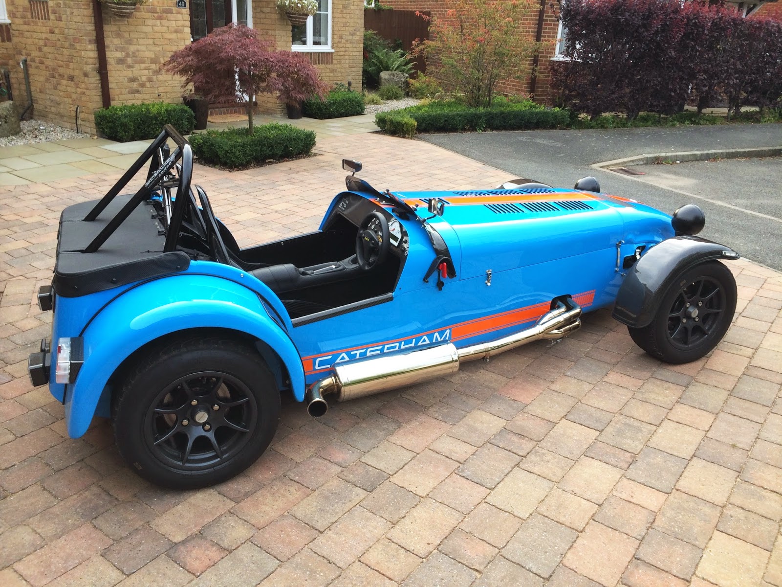 My Caterham R500 Duratec with Cat Bypass and Standard Silencer fitted.