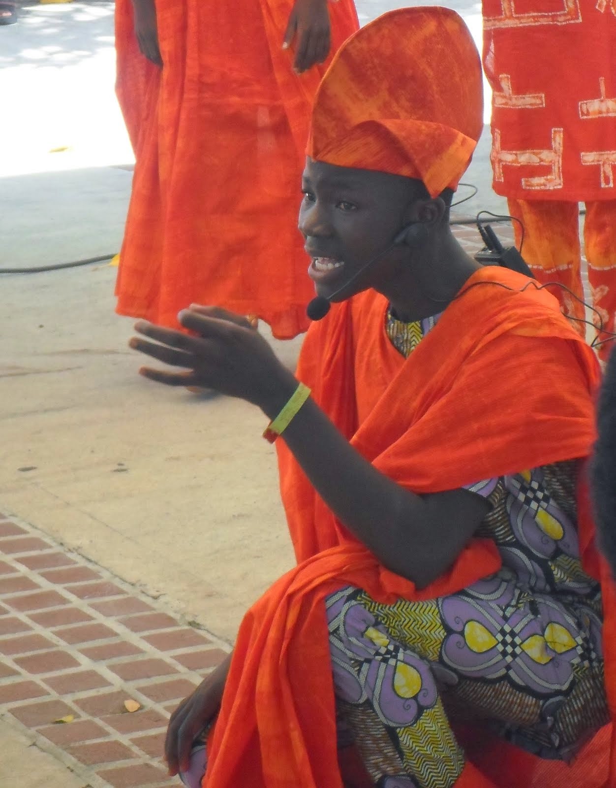 La caravane des enfants conteurs du Bénin