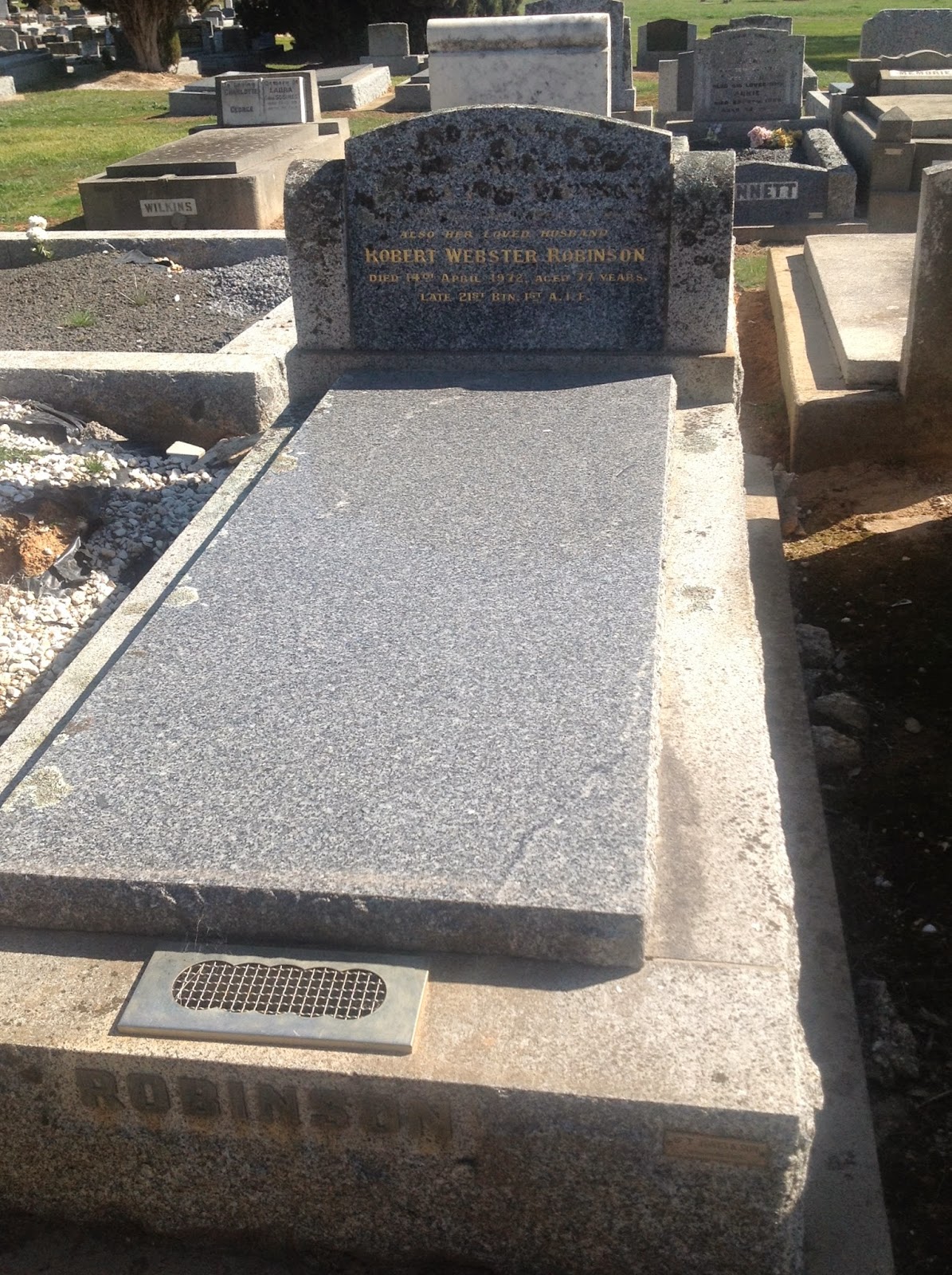 Avoca during World War 1 A visit to the cemetery