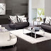 living room interior design with black and white furniture 2014 part 2
