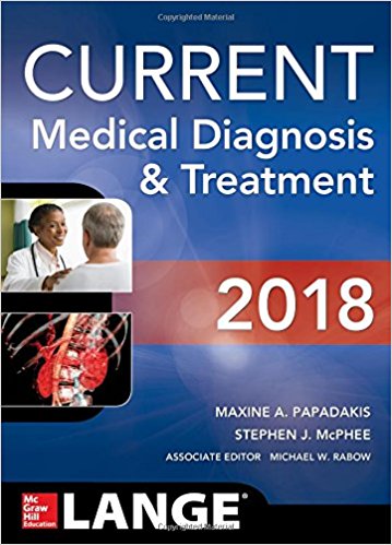 CURRENT Medical Diagnosis and Treatment 2018 (57th Edition)
