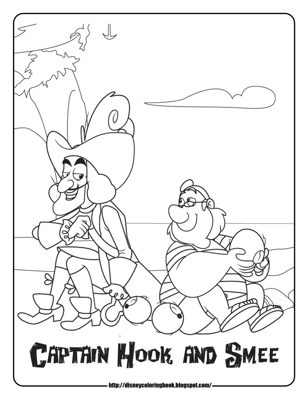 Disney Coloring Pages And Sheets For Kids Jake And The Neverland Pirates 2 Free Disney