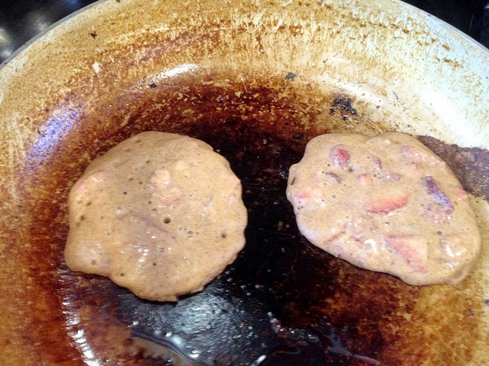 Deliciously Vegan Garbanzo bean flour pancakes