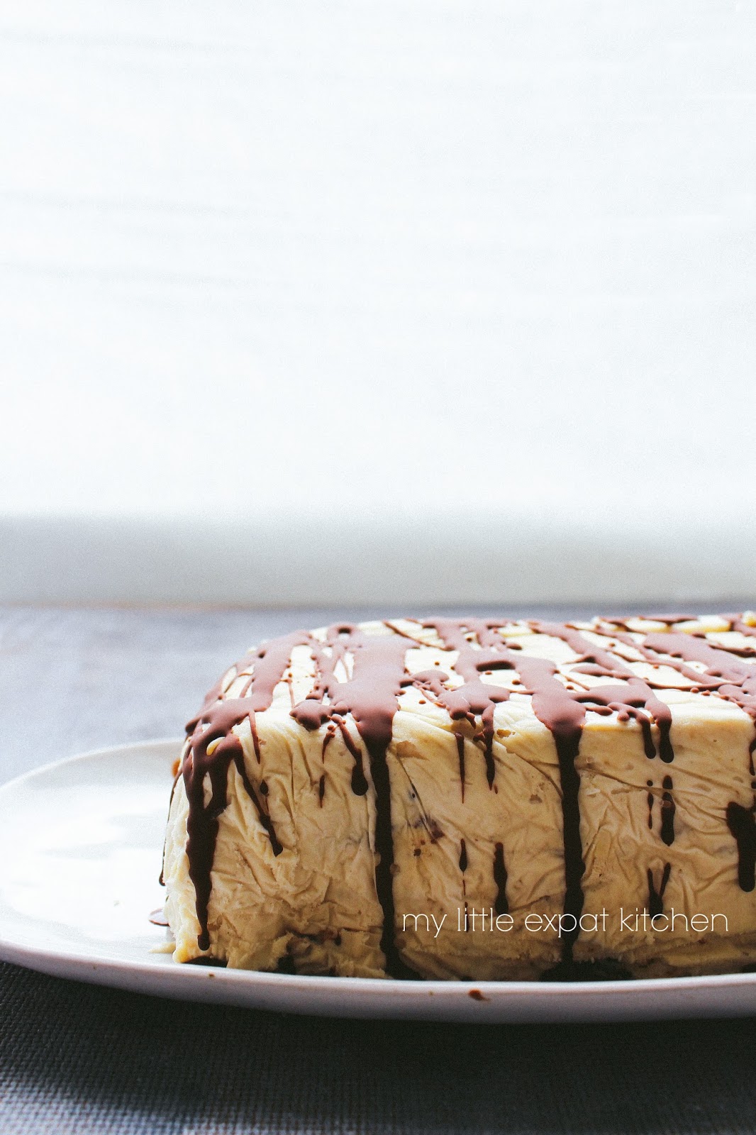 My Little Expat Kitchen Chocolate, hazelnut and crushed meringue ice