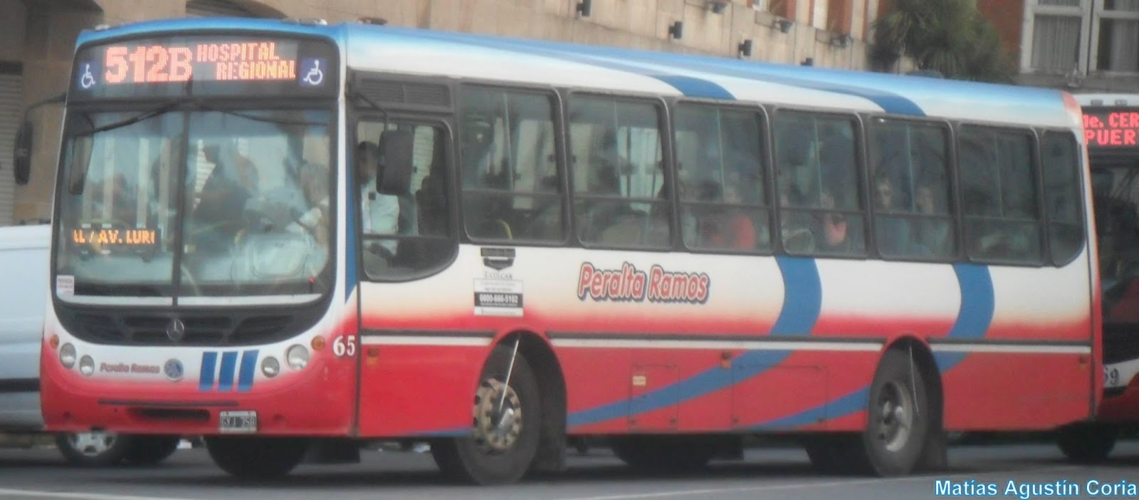 Fotos de colectivos Mar del Plata Lineas 511 a 532 (fotos de Matías
