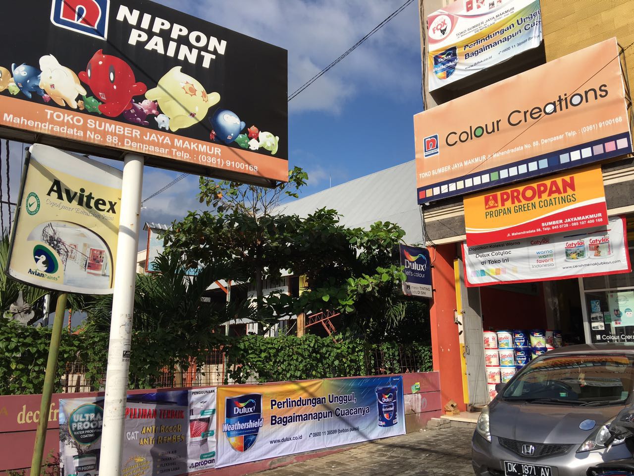 Toko Cat Denpasar Bali Sumber Jaya Makmur ProBisTech