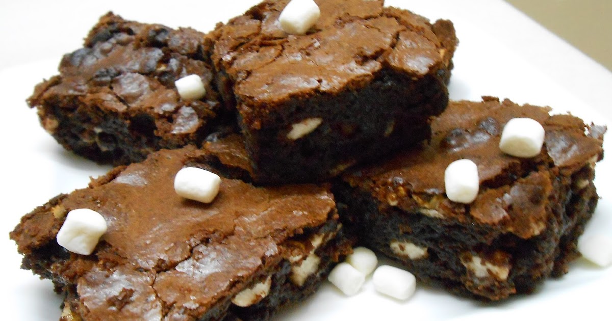Marshmallow chocolate brownies Bake Tales