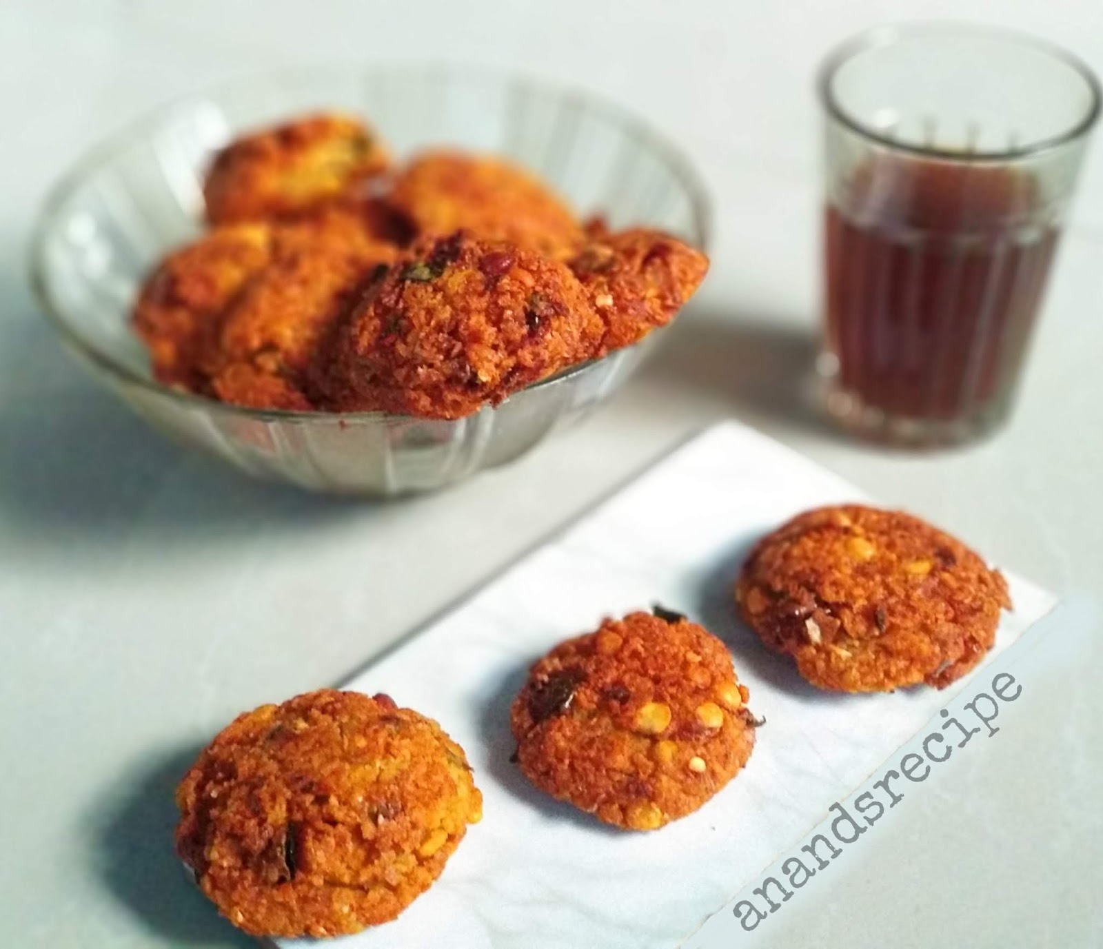 Parippu Vada Dish
