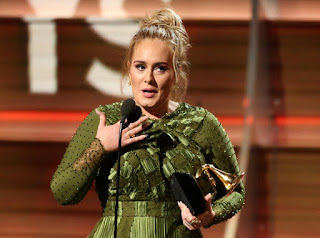Adele,a grande vencedora do Grammy 