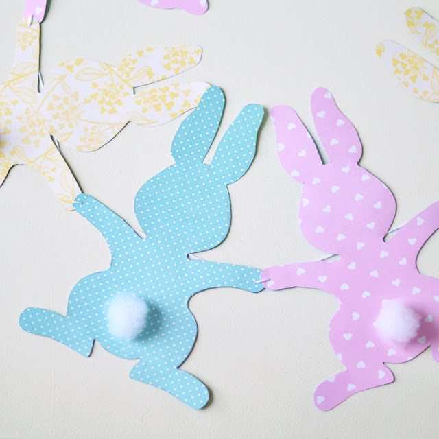 Seaside-Cottage Osterhase DIY