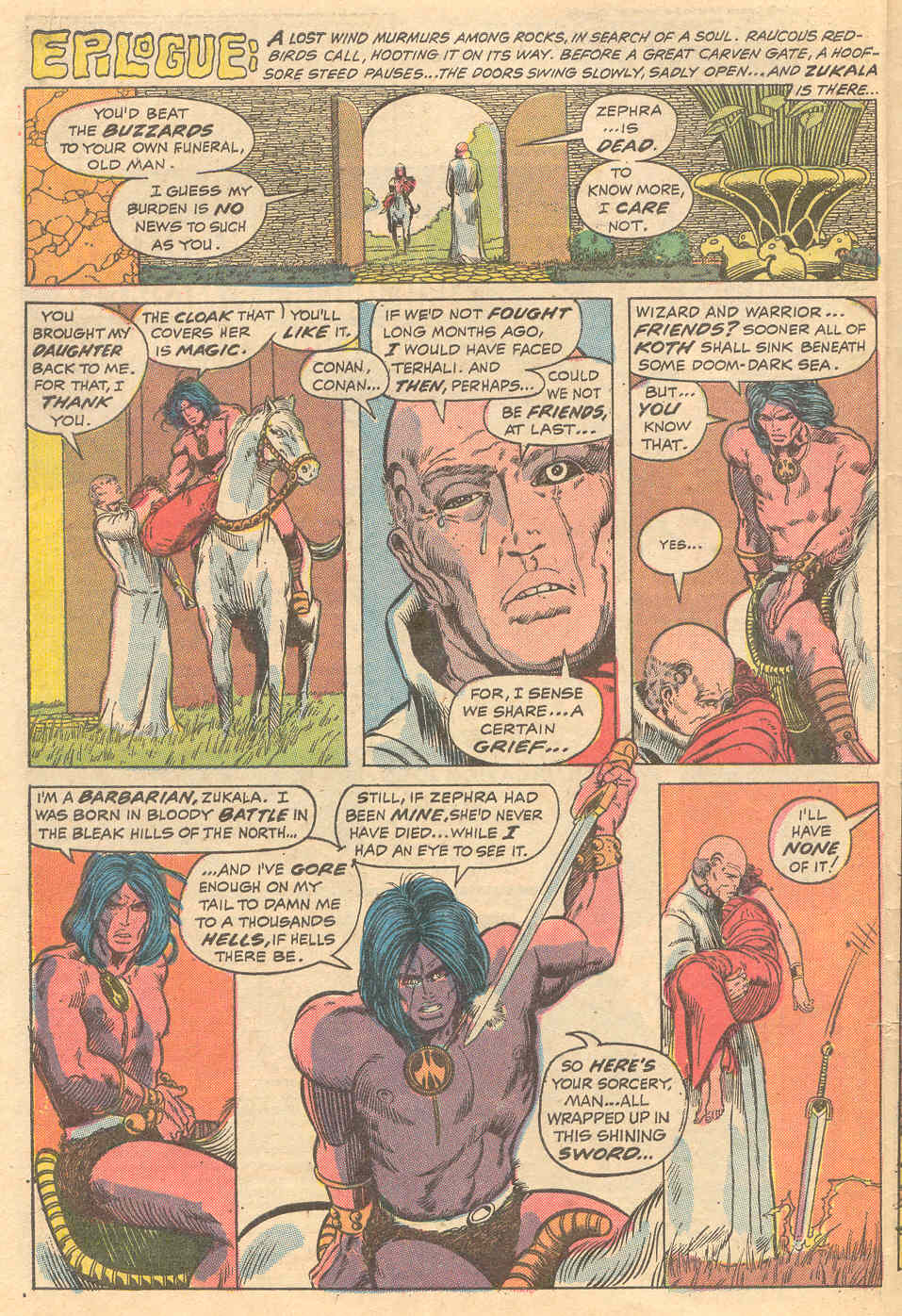 Read online Conan the Barbarian (1970) comic -  Issue #15 - 21