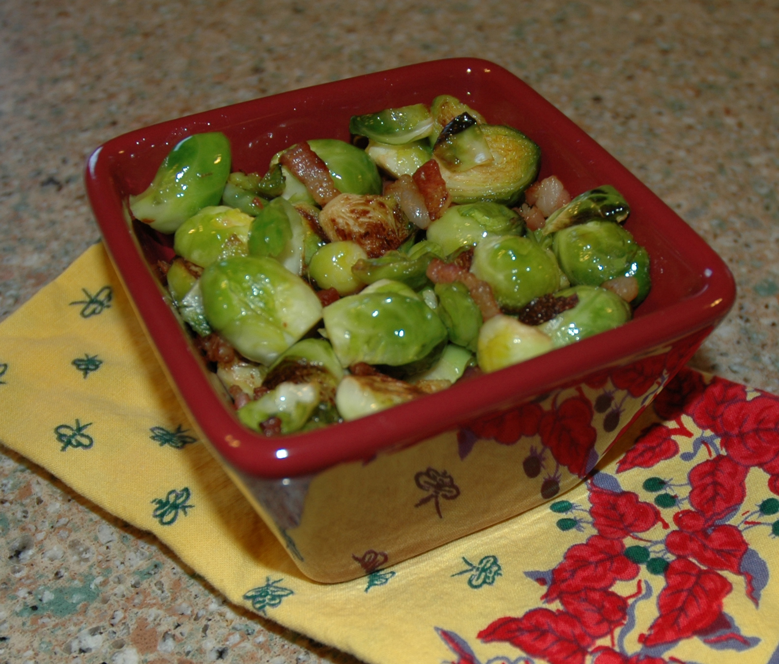 DeLish DeMaria Brussels Sprouts with Pancetta