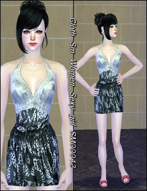 SimsSM: Cloth Sm Women Sexy girl SM00081-89