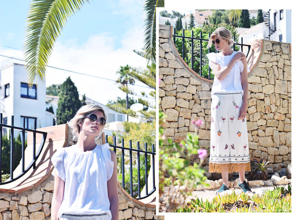 Outfit of the day, Moods, TwinSet, Dries Van Noten, Vanessa Bruno, Chloé, sunglasses, culottes, fashion look, blogger, style