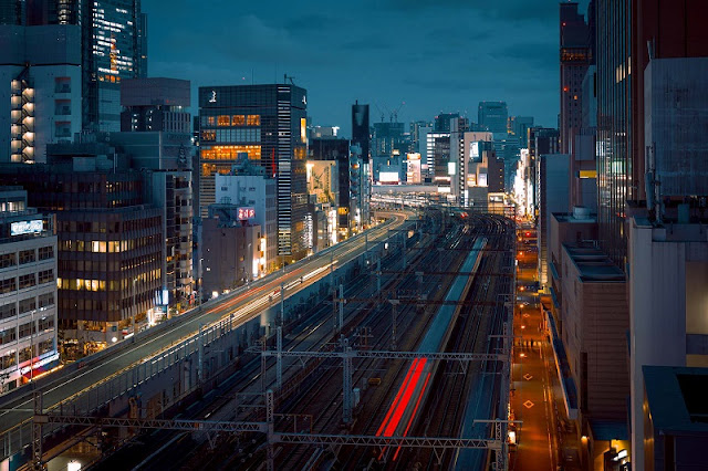 foto por Cody Ellingham, proyecto DERIVE, Tokyo | cool surreal night city lights | imagenes chidas lindas | awesome photos